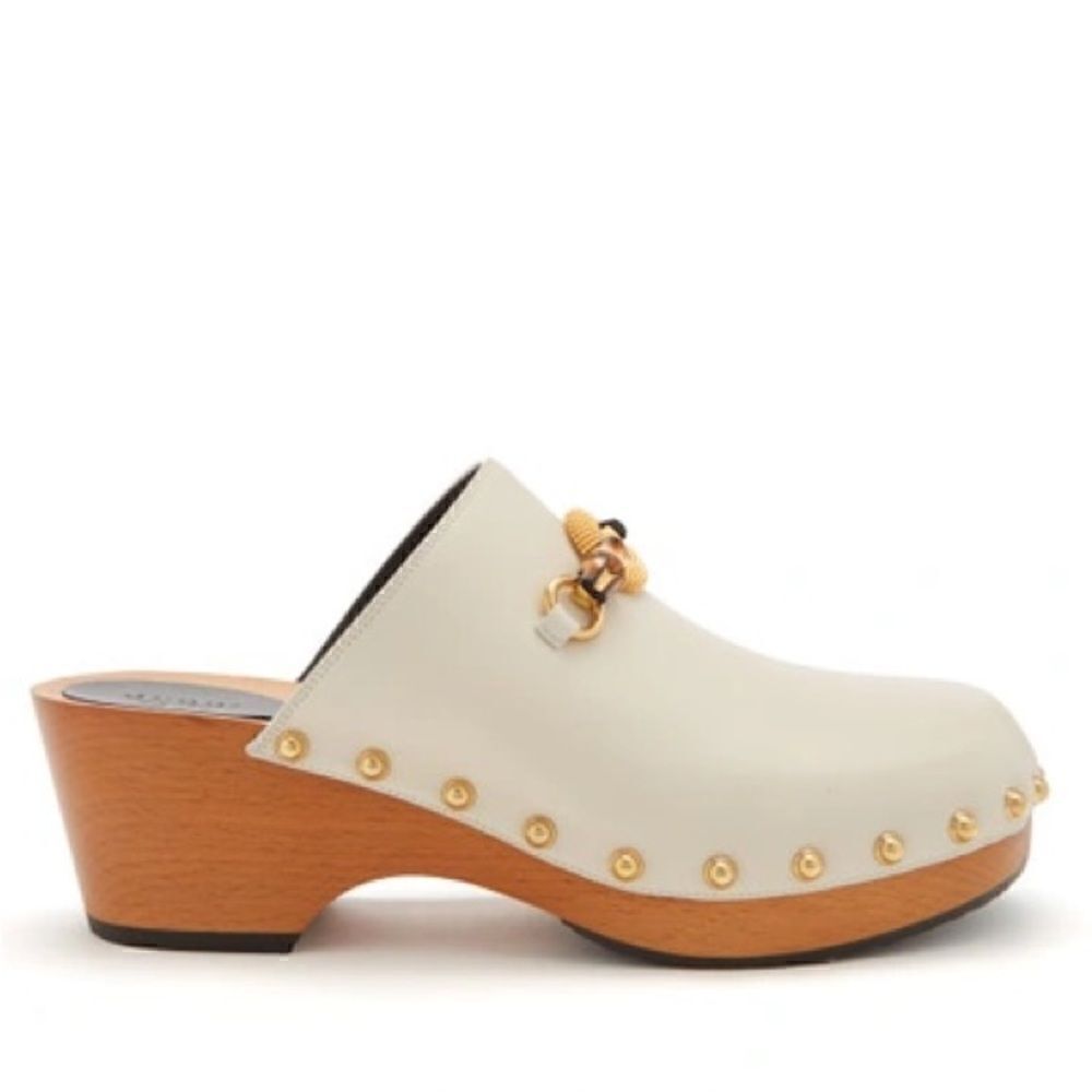 GUCCI Bamboo Horsebit Clog (Women)